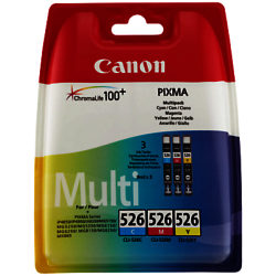 Canon CL-526 Colour Inkjet Cartridge Multipack